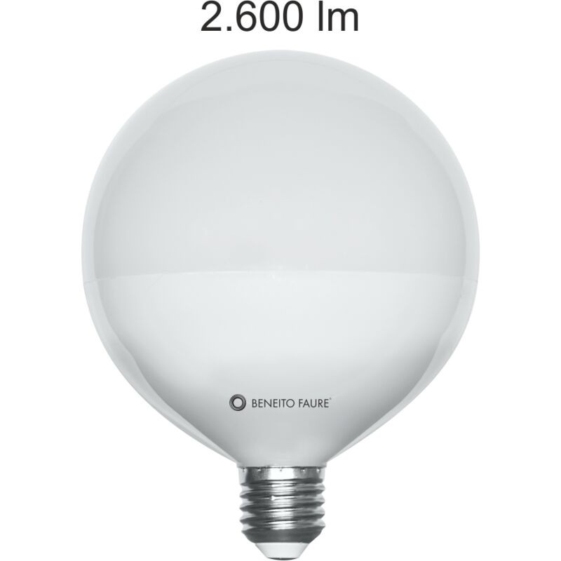 BENEITO-FAURE BOMBILLA GLOBO LED / 22W / 120mm /  E27 / 3000K / 2500LM
