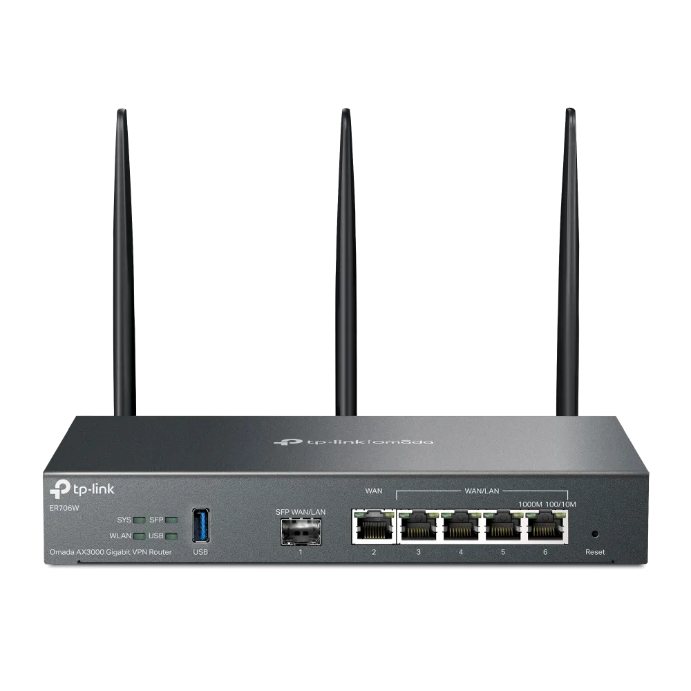 [ER706W] Router VPN Gigabit Omada AX3000
