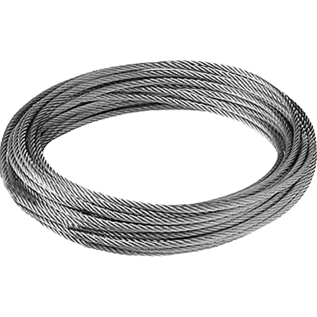 [25044562] CABLE ACERO GALVANIZADO 6 X 7 + 1  2 MM. 15 M