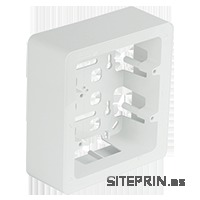 [EFA41987ABR] EFAPEL CAJA DE SUPERFICIE 3+3 MODULOS BLANCO