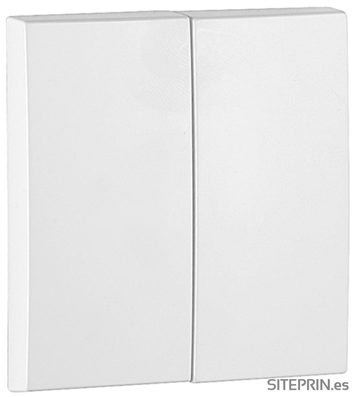 [EFA90611TBR] EFAPEL TECLA DOBLE BLANCO