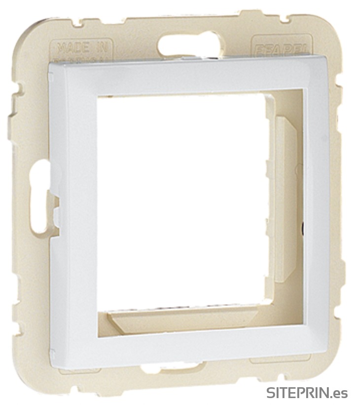 [EFA90881TBR] EFAPEL TAPA CENTRAL UNIVERSAL Q45 BLANCO
