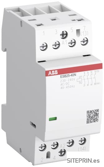[1SAE231111R0622] ABB 1SAE231111R0622 ESB25-22N-06 25A 2NA+2NC 230V